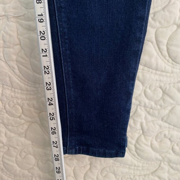 KanCan Jeans Tapered Leg with Ankle Split Size 29 Blue Jeans - Picture 10 of 11